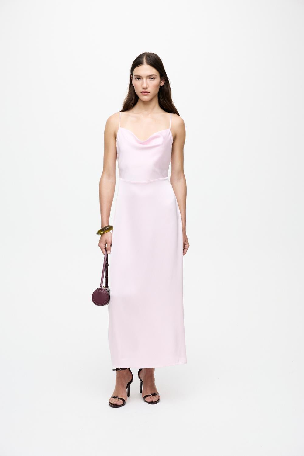 VIRAVENNA Long Dress - Cherry Blossom - VERO MODA & VILA Bergvik